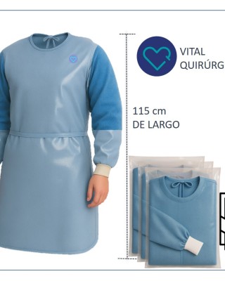 Bata Quirúrgica Antifluido Laminada