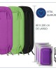 Sábana Ajustable Desechable en Colores Morado, Verde, Negro Sábana Ajustable Desechable en Colores Morado, Verde, Negro