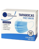 Tapabocas desechable con elástico o tiras Tapabocas desechable con elástico o tiras